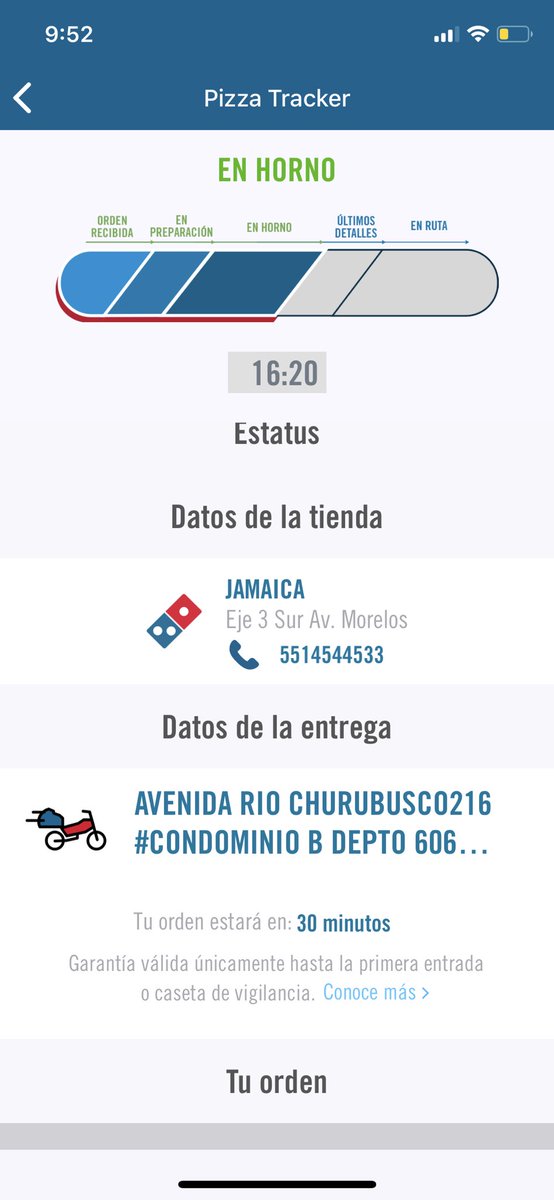 ronniegrazia's tweet photo. Mala experiencia con @dominosmx @dominospizzanl NO CUMPLEN CON SU GARANTÍA, llegan 20 MINUTOS TARDE CON LA PIZZA SÚPER FRÍA SIN KIT DE SERVICIO Y TANTO EL REPARTIDOR COMO LA ASISTENTE TELEFÓNICA SE COMPORTARON SÚPER GROSEROS. No es el hecho del $ sino la pésima experiencia. https://t.co/zAxtJufKJh