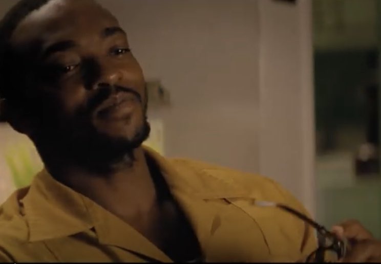 ChasityThib's tweet photo. Everyone’s talking about K-Stew in #Seberg but have y’all seen how sexy @AnthonyMackie is lookin!? 🥰😍🥵 https://t.co/zoK1Devx2l