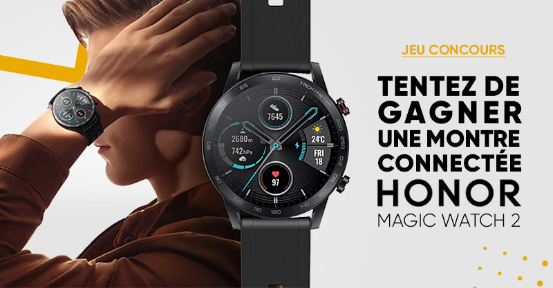 JEU CONCOURS 🎁 | N'oubliez pas de tenter votre chance pour gagner la sublime Honor MagicWatch 2 de chez <a href="/Honor_FR/">HONOR France</a> ⌚ 
➡ Pour participer : RT + Follow <a href="/Fnac/">Fnac</a> > Bonne chance à tous ! 🍀
>> bit.ly/37fYQHi