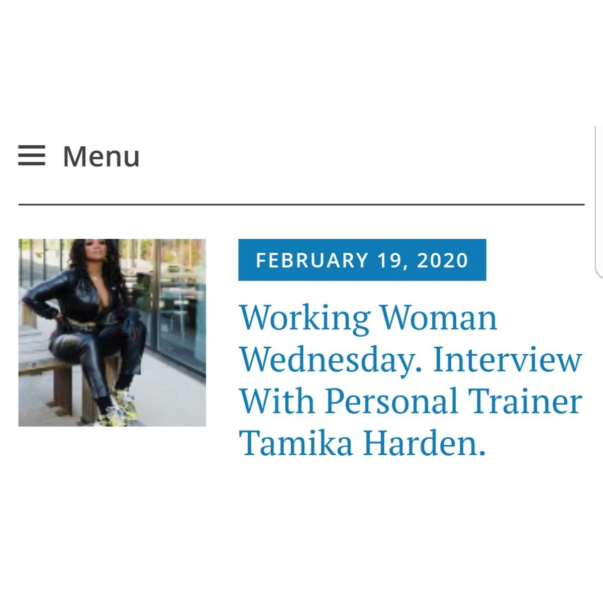 Aj3Report's tweet photo. Working Woman Wednesday with @bodybytamika . Check out interview on my website or Facebook page. #femalepersonaltrainer #fitnesswomen #fitnesstraining #womeninfitness #girlswithmuscle #justtrain #gorgeousfitnessgirls #fitnessempowerment
https://t.co/41TbfUhvaZ https://t.co/i2uvg8Jf84