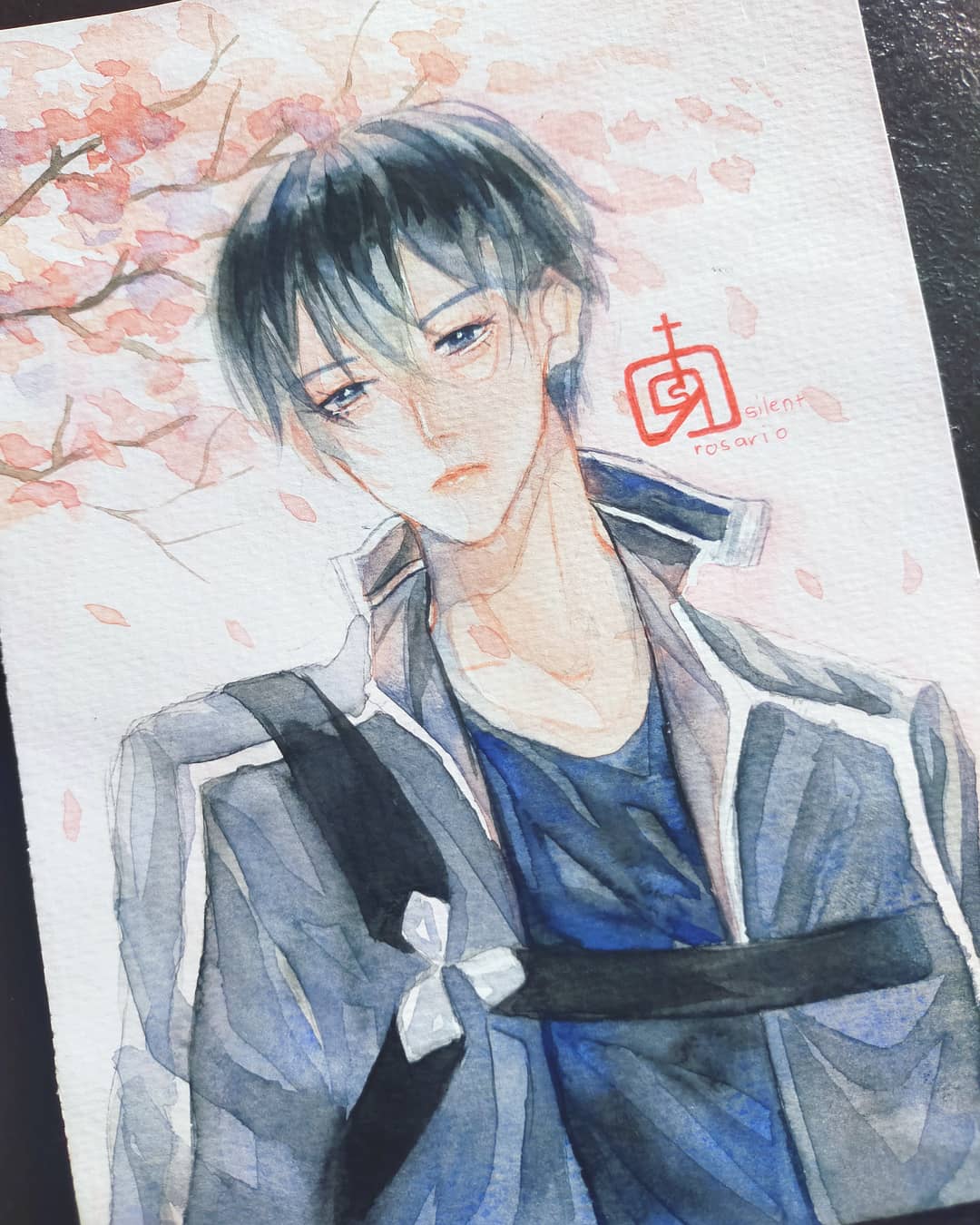 Silent Rosario On Twitter: "For An Art Trade ♥️ . #Animeart #Anime #Art #Manga #Flowers #Drawing #Mangaart #Animedrawing #Cute #Animeboy #Drawing #Animeartist #Watercolor #Animewatercolor #Kirito #Animeillustration #Cherryblossom #Sketch #Artist ...