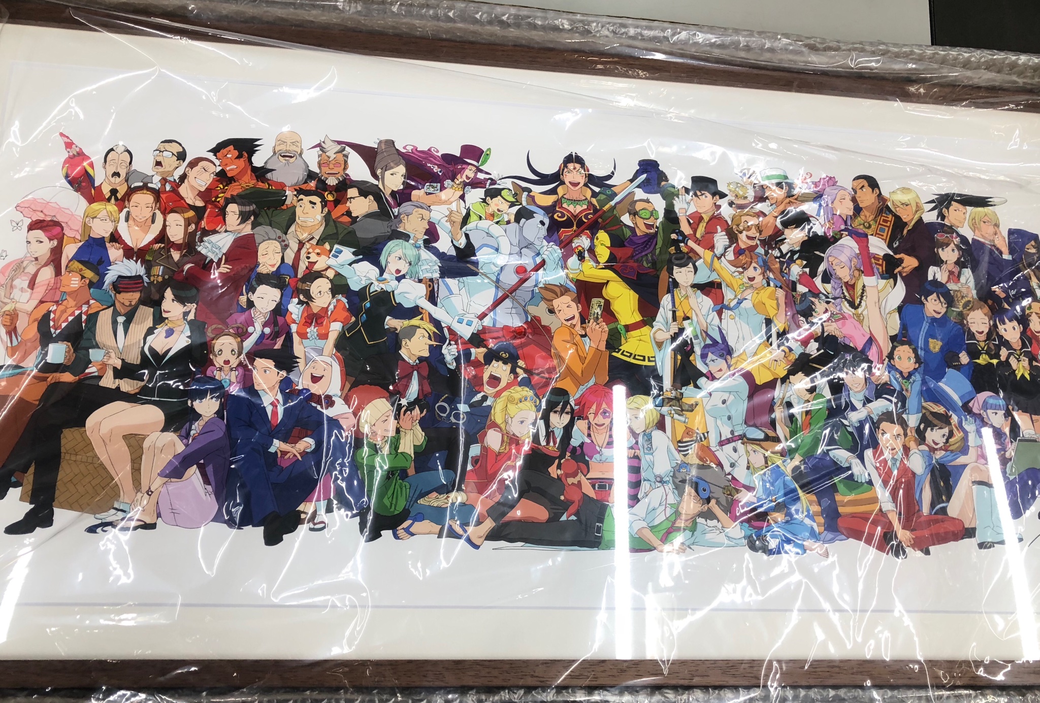 イーカプコン限定】逆転裁判1-6 額装アート