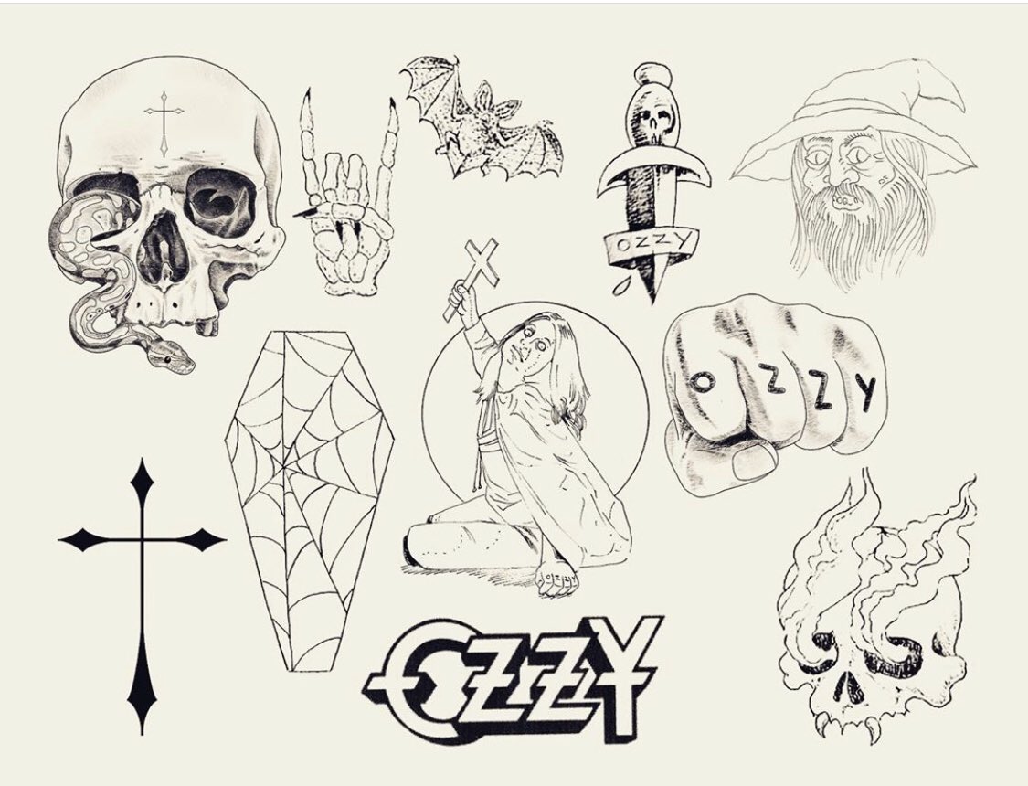 Ozzy Osbourne  Pick Art