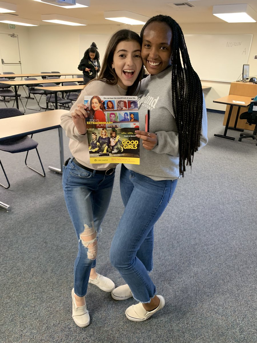 HCCalLutheran's tweet photo. Who doesn’t love shows full of girl bosses? Check out “Good Girls” and “Zoeys Extraordinary Playlist” on NBC! #NBCGoodGirls #ZoeysPlaylist #hercampuschapter #hcpartner https://t.co/aqRxaPqBaB