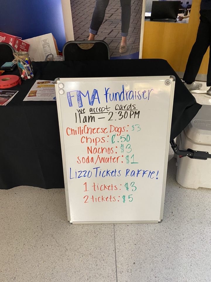 FMA_UHD's tweet photo. Thank you everyone who came by for our food fundraiser this week! Stay tuned tomorrow for more updates on the lizzo raffle tickets! https://t.co/0hTyQLwMT8