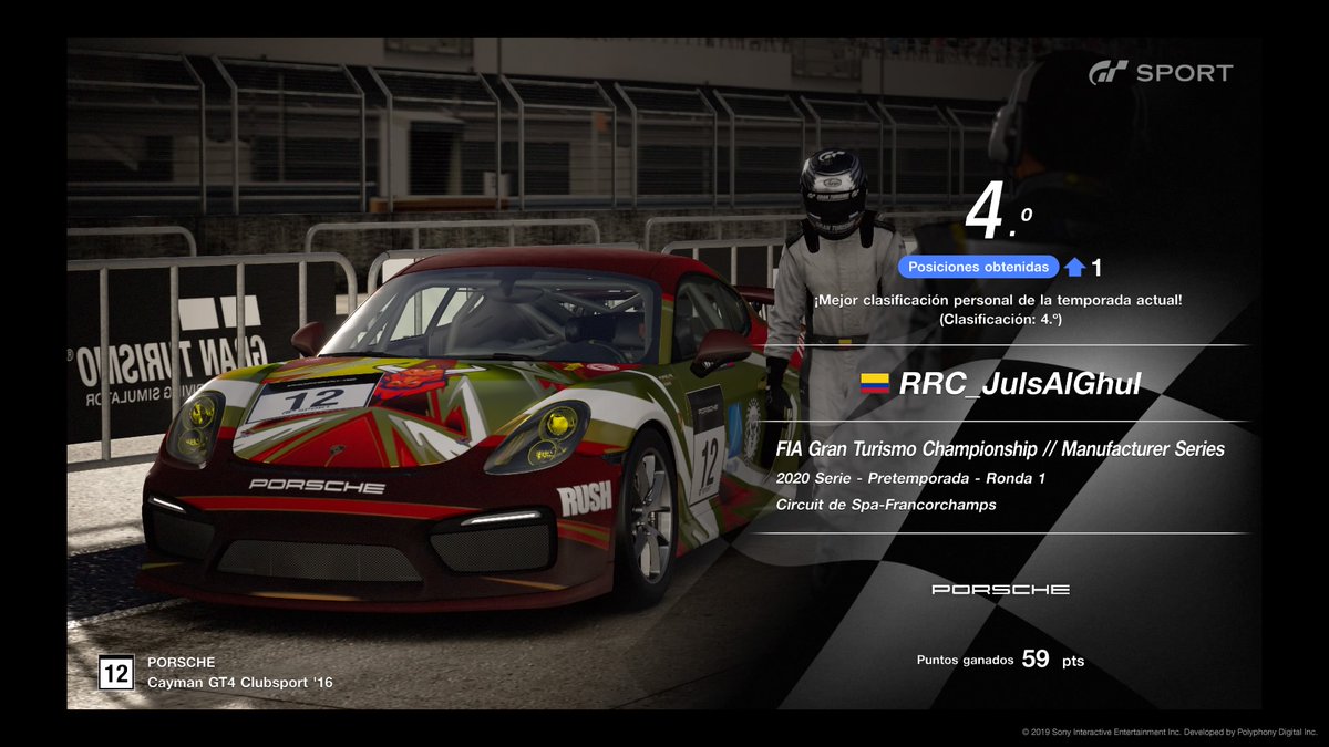 Y pues más que satisfecho y contento con mi primera carrera de esta temporada con Porsche en Manufacturer Series, muy buena carrera hice con una muy buena estrategia, vamos que vamos !!! <a href="/rushracingco/">Rush Racing Colombia</a> <a href="/thegranturismo/">Gran Turismo</a>