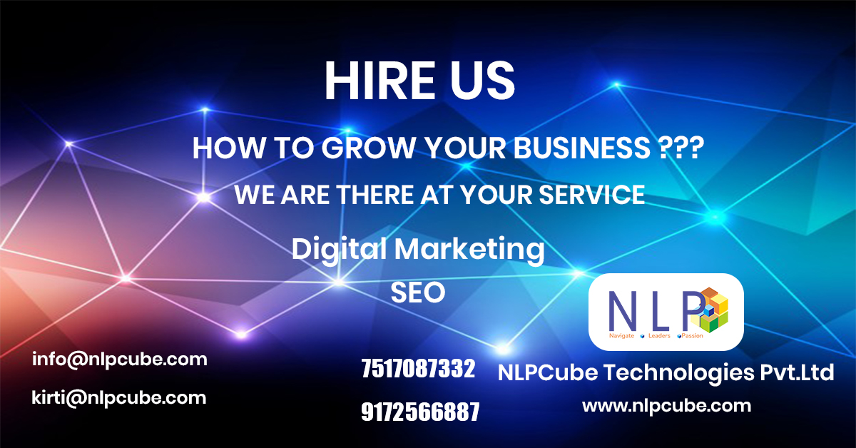 cube_nlp's tweet image. #NLPCube Technologies #Services Provides Digital Marketing SEO It is the process of getting traffic from the free, organic, editorial, or natural search results on the search engines.#Contact On:9172566887, 7517087332.