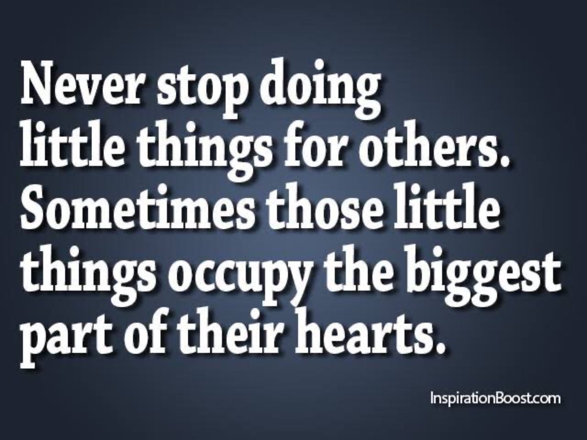 LeadingGuru's tweet photo. Something to self reflect on? It’s not enough to care about somebody; to understand them. They have to feel understood; feel that you care for them. And you don’t need big events to show you care.  Genuine, constant small acts of caring create magic in a #relationship https://t.co/5suHmwMqS4