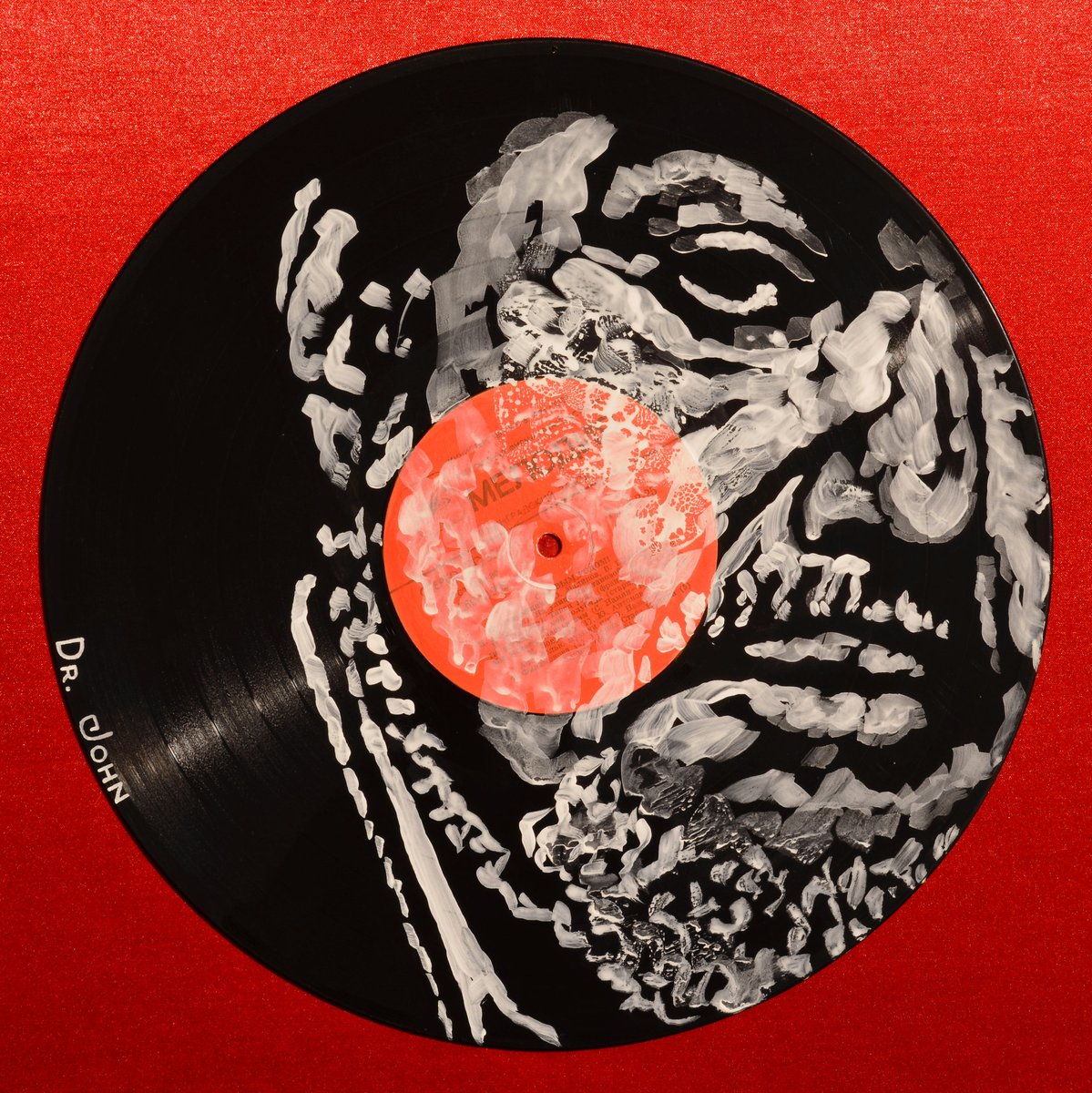 Facevinyl's tweet photo. Especially for our best friend #MickJagger
#DrJohn by #YuriiYermolenko #BIGCOLLECTION - №57, side II, 2013, #acrylic #vinyl #portrait #musician #singer #songwriter #music
#History #Jazz #Blues #RandB #Rock #Blues #Funk #BoogieWoogie #RockAndRoll #Atco #BlueNote
#Facevinyl https://t.co/rgH9l8oCg4