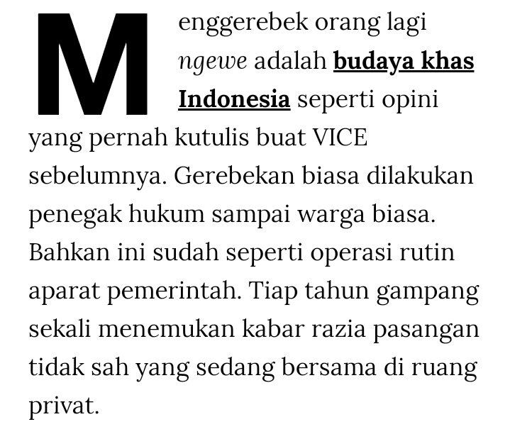 stephaniegrclea's tweet photo. "Gerebek pasangan di luar nikah itu melanggar hukum."

Nih, wajib diketahui oleh seluruh masyarakat di Indonesia. Yang sampai detik ini, masih hobi ngegerebek orang yang lagi skidipapap padahal itu bukanlah urusan mereka. https://t.co/EusskDbV8i
