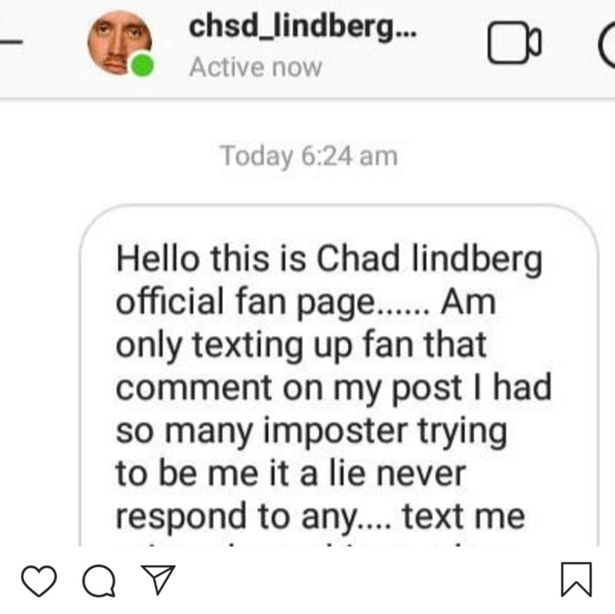 Imposter beware!!!!! Attention Tweeps &amp; Instapeeps!!! 🚫🚫🚫