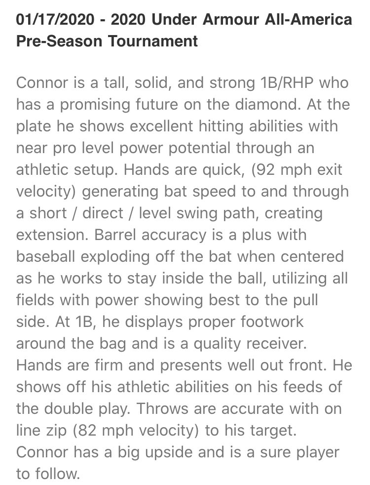 Connor Wilt tweet media