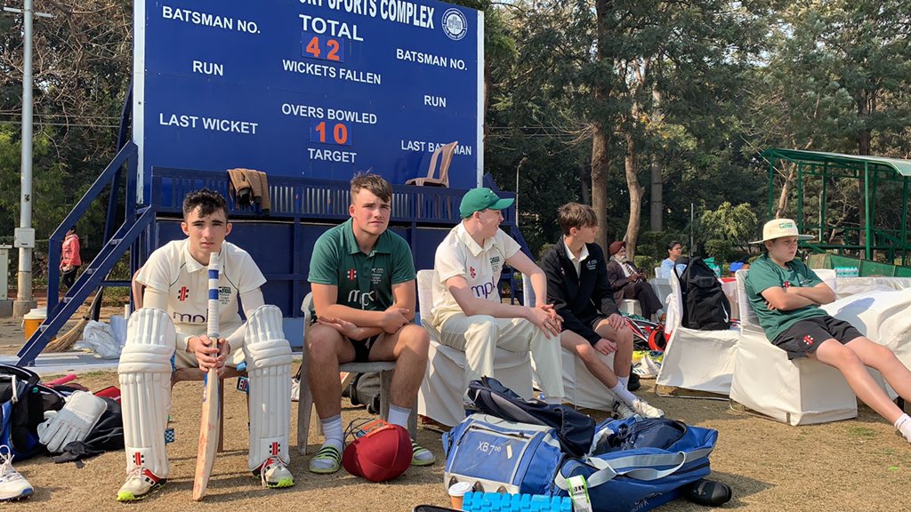 Aliwiltscricket's tweet photo. @WiltsCricket @Lions_sports_Tr Today in the centre of sport for New Delhi - match day four. https://t.co/r4cG71YRH4