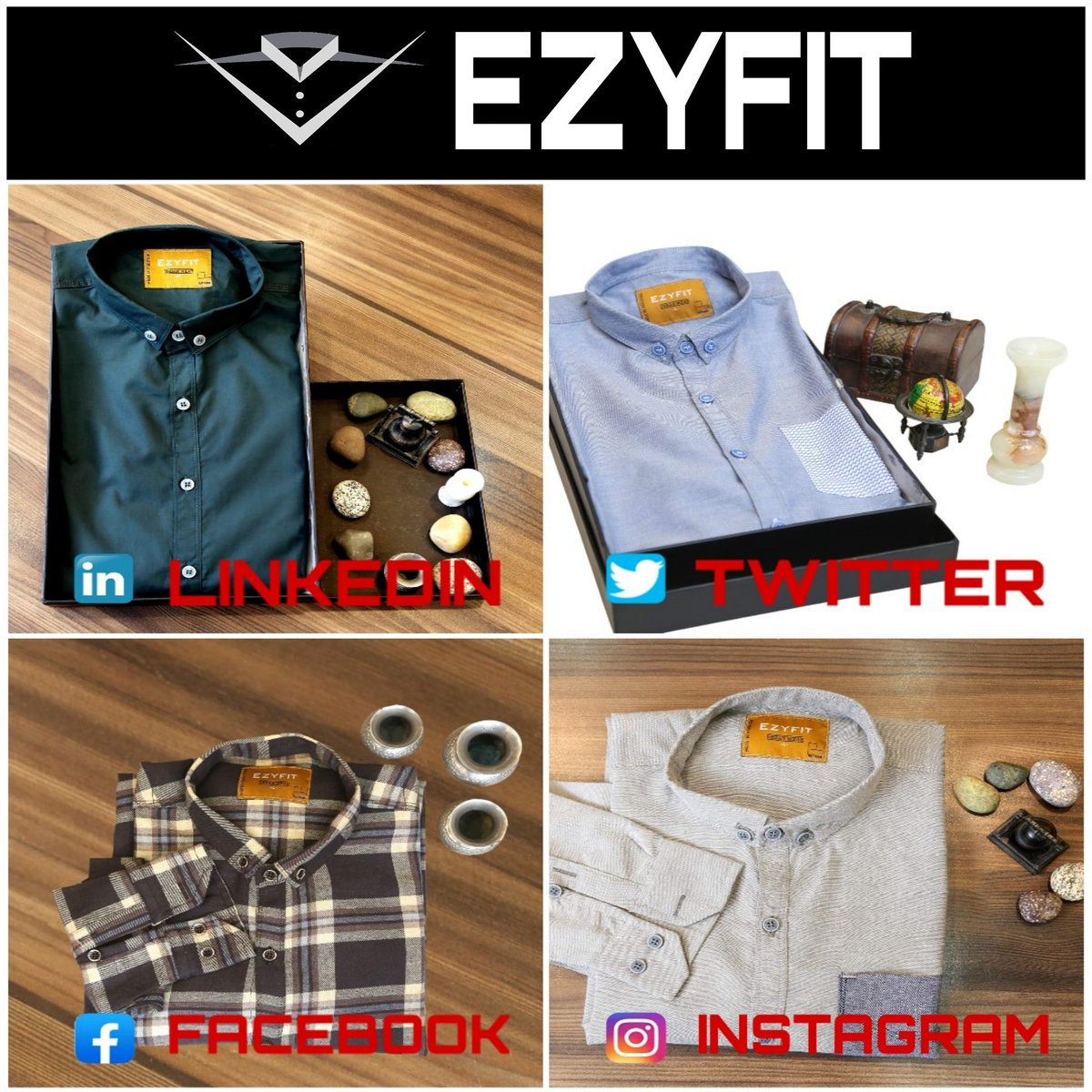 ezyfitstore's tweet photo. Social Media Challenge!
https://t.co/4GiSqgbzLs
#ezyfit #winterstatement #newarrivals #wintercollection #shopnow #retail #jeans #ezyfitpakistan #ezyfitstore #winter19 #exclusive #trending #menswear #casualwear #classic #shirts #shirtandjeans #WinterTurnaround #Flat50Off #tshirt https://t.co/zgLlrDkUwm
