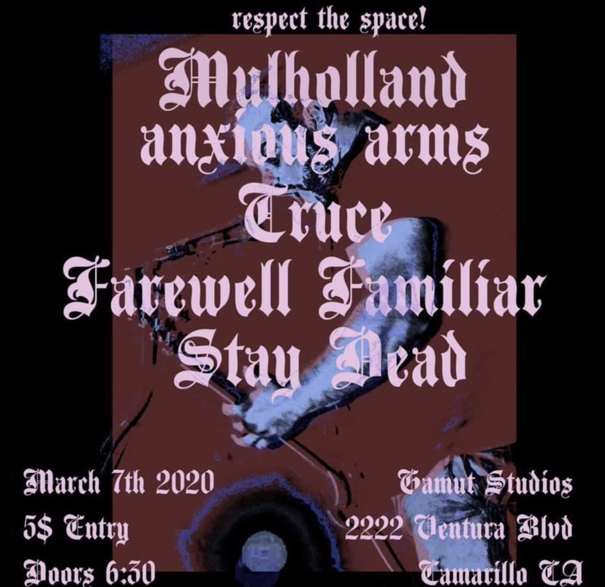 This is gonna be sick!!! We also just finished recording a 4 song EP!! We will be releasing soon!! #STAYDEAD!!