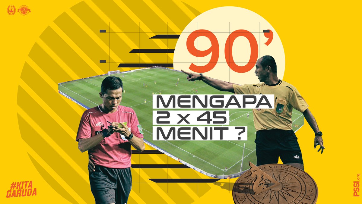 Pssi در توییتر Kenapa Waktu Normal Pertandingan Sepak Bola Itu 90 Menit Pssinow Kitagaruda Kamisinfografis