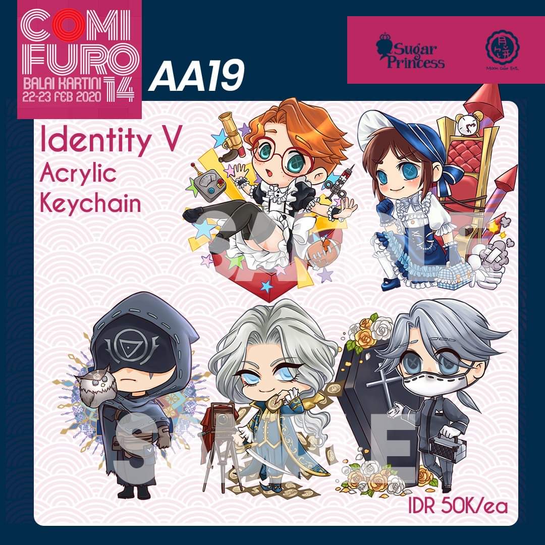 #identityv is coming to #comifuro14 as well! 🥳🥳🥳🥳

#idv #comifuro #comifuro14catalog