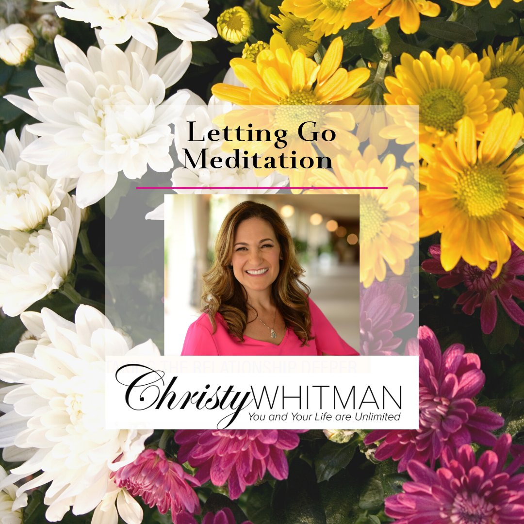 ChristyWhitman's tweet photo. #Wellness Wednesday

Letting go can seem like a loss to most people. We feel we are losing something and that perspective makes us feel sad. Create space for new things with this Letting Go Meditation.

https://t.co/xzcrkj9xKR https://t.co/3gHmm9VMhp