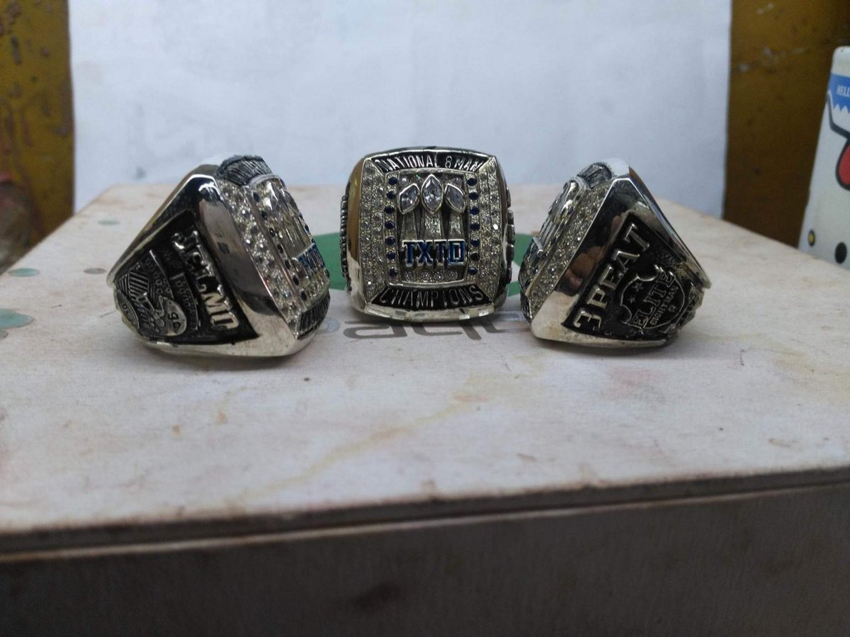we're direct manufucturer of championship ring own factory, own comapny. for more details and promo inquire now!
