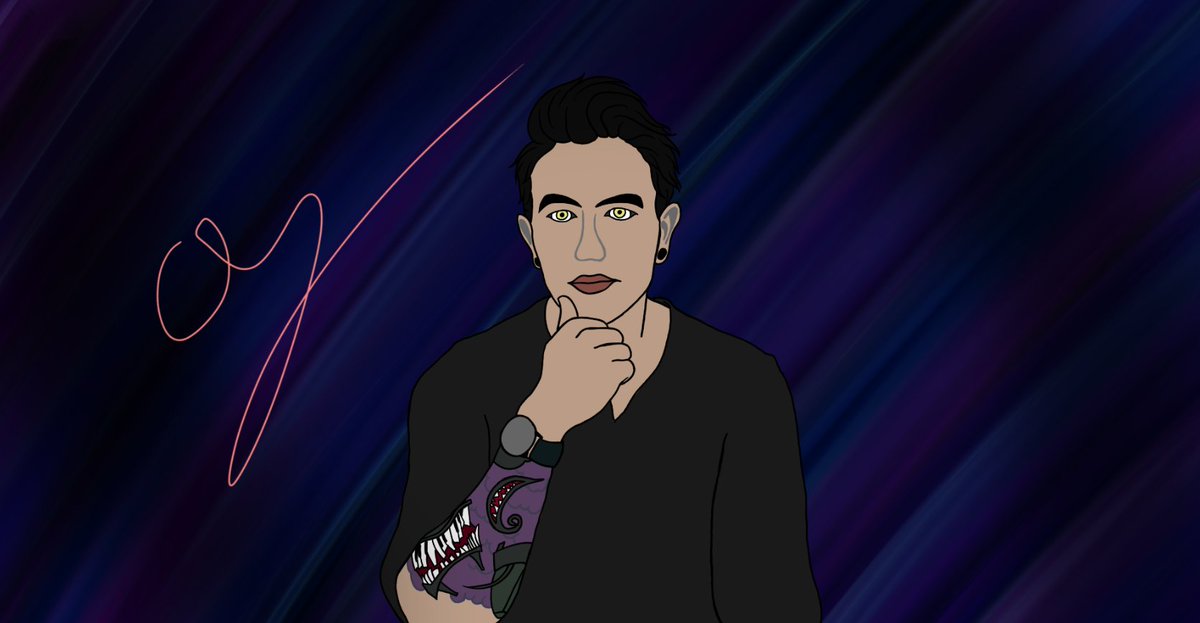 Mangledpoison's tweet photo. LOOOOK

ASH DID A THING AND I FUCKING LOVE IT. MY PERFECT NIGHTMARE DEMON BOY. 

AAAHHHH❤💖❤💖

/@The_Deal_Maker_/ https://t.co/2nOvtkxSDd