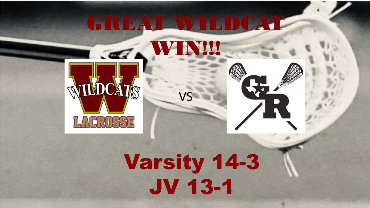 Wildcats finished strong tonight with both JV and Varsity  winning!!  Thank you to George Ranch for bringing a great team and fans!