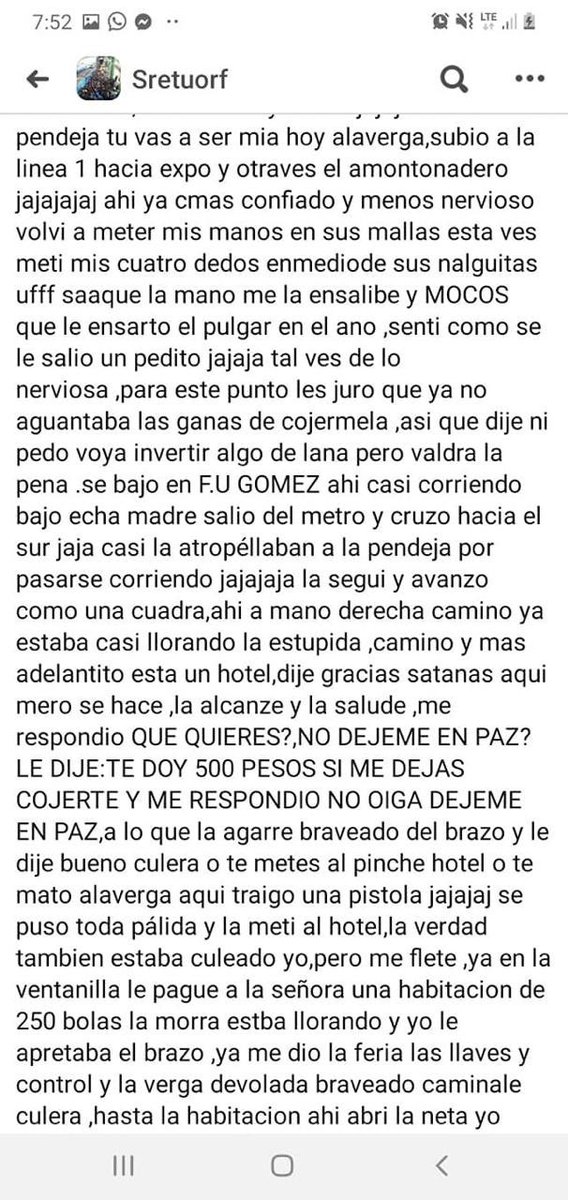rencortes's tweet photo. Una chava publico que la metieron a un grupo de acosadores del metro y ahí publican todo lo que le hacen a las mujeres en el metro! Por favor difundan me da demasiada tristeza. ME DAN ASCO SON UNA MIERDA HOMBRES

Les paso el perfil en otro tweet https://t.co/7zQdDnaCAH