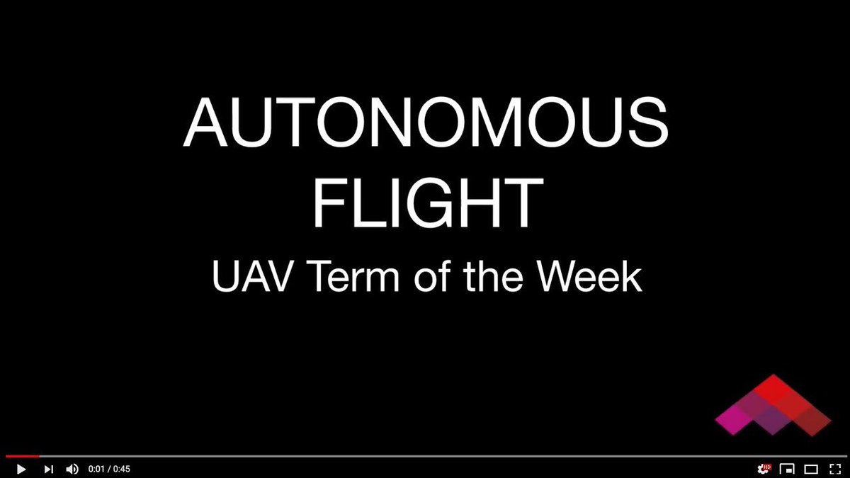 Autonomous Flight – Drone Term of the Week
What is an autonomous flight?
Aren’t all drones autonomous?  Well, not quite!

techcenterguam.com/2020/02/autono…  #drone #uav #droneterms #uavterms