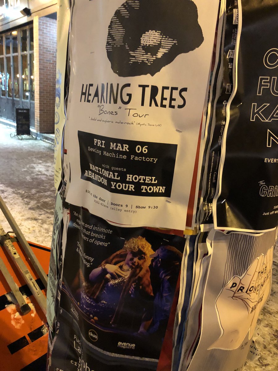 CleanSweepYeg's tweet photo. @HearingTrees on the streets of DT and Whyte https://t.co/8FeCLxrP92