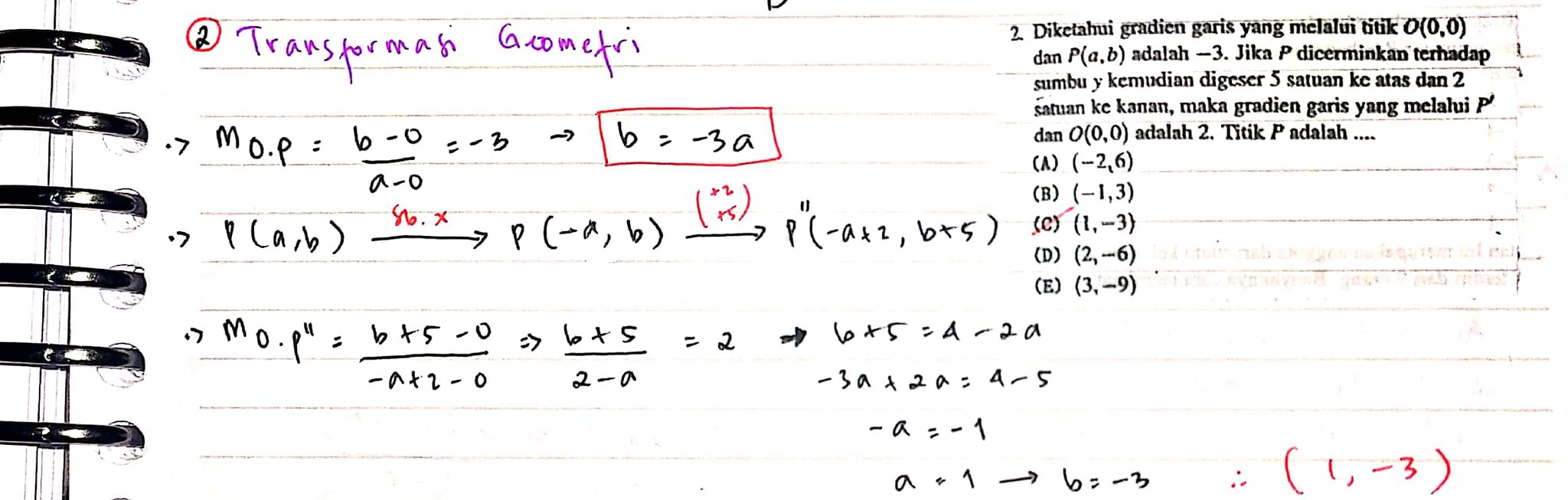 On Sbmptnfess On Twitter Buka Binder Matematika Transformasi Geometri