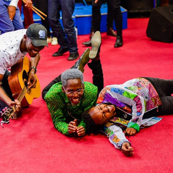 theTrendLive's tweet photo. Normal for who, ebu natucheke tuokotwe!! ๐
It's always a good time with this crazy heads @antoneosoul
@Theodoregeneral @dennisndenga #thursdayfever https://t.co/fcB8DNEg5a