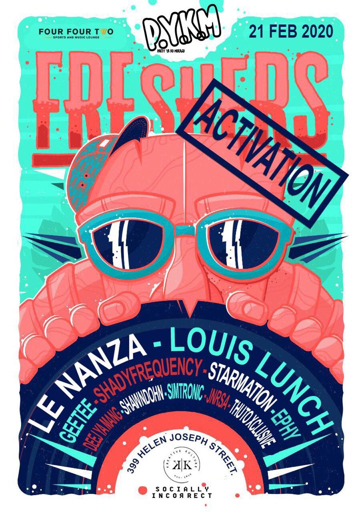 SocioInCorrect's tweet photo. The Storm Before The Storm!! 

Come Vibe With @LeNanza_ And @Ephy__ At @fourfourtwocbd For The @TuksFM1072 Freshers Pre-Party!! 

Food, Drinks And Tickets Will Be Available!! 

The Freshest Pre-Party In The Capital

See What I Did There😉... See You On Friday🥰 https://t.co/zv39ZSABm8