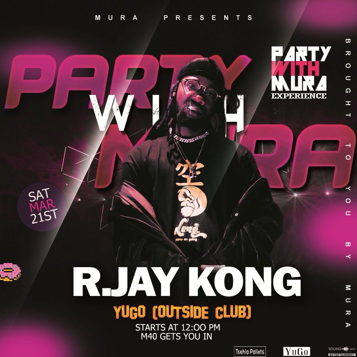 Kong_lso's tweet photo. Got the 21st of March on Lockdown  @YuGo_ls  for The #Party_with_Mura Experience 
Get your tags!
@SiyaziB https://t.co/5tL3MVz4BF