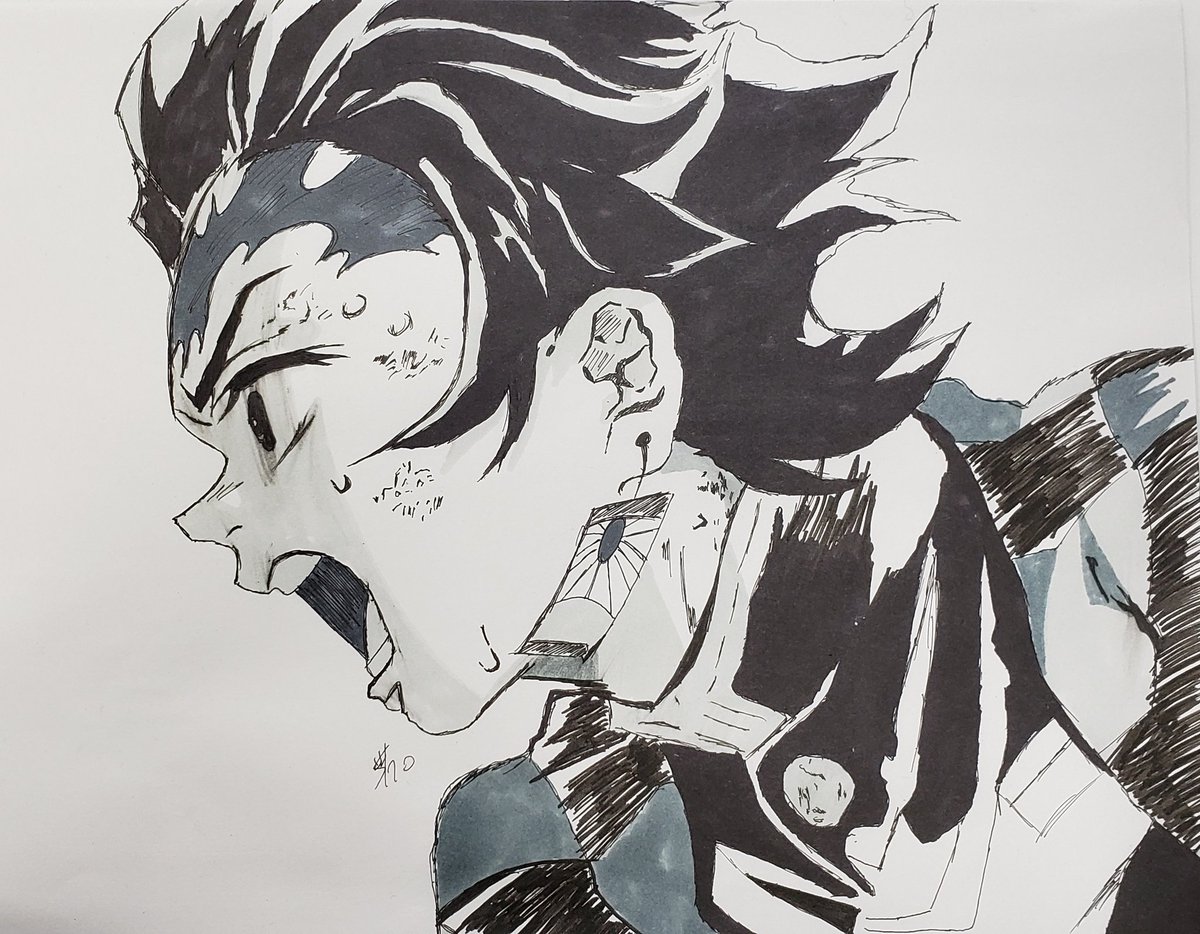 手描き原画　鬼滅の刃　炭治郎 手描き原画 鬼滅の刃 炭治郎 ufotable on X: