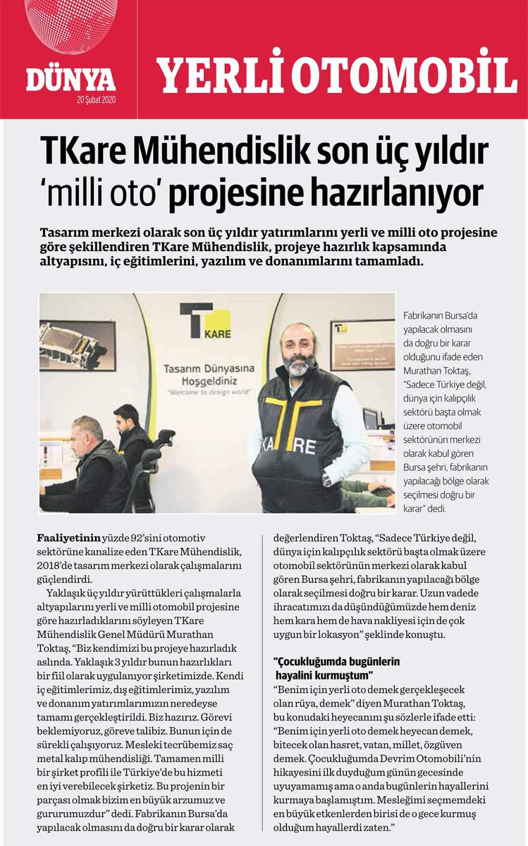 MurathanToktas's tweet photo. Tkare Mühendislik olarak Yerli otomobil için hazırız...
#tkare #engineering #yerli #milli #yerlivemilli #yerliotomobil #pamstamp #expressus #catia #tool #tooling #die #forming #sheetmetal #stamping https://t.co/LIiGVLEPLS