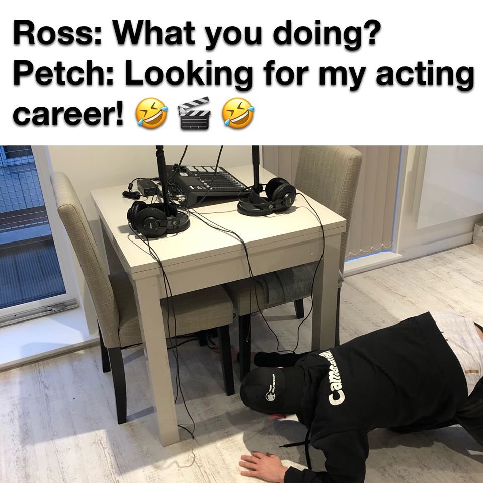 LeePetcher's tweet photo. This is why you should never turn your back on @rossagrant !
Now where is my acting career again? ๐
#actor #actorslife #acting #castpetch #actingmeme #actorsmeme #actingcareer #castingdirector https://t.co/c8ZKlA3XSq