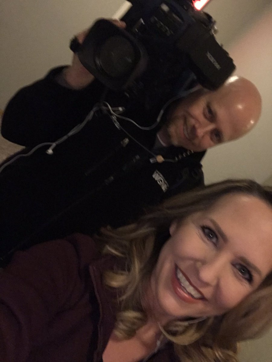SarahJindra's tweet photo. We made it!!! About to meet Tara Richardson next on @WGNMorningNews!!! https://t.co/ggEnEHzgjQ