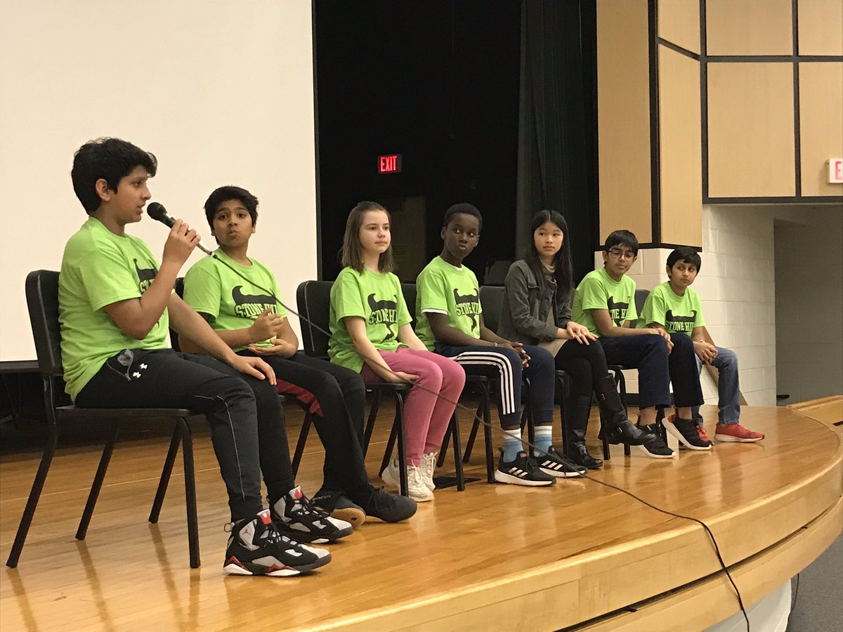 Our panel of 6th graders did an awesome job answering parent questions on Rising 6th Grade night <a href="/StoneHillMiddle/">Stone Hill Middle</a>
