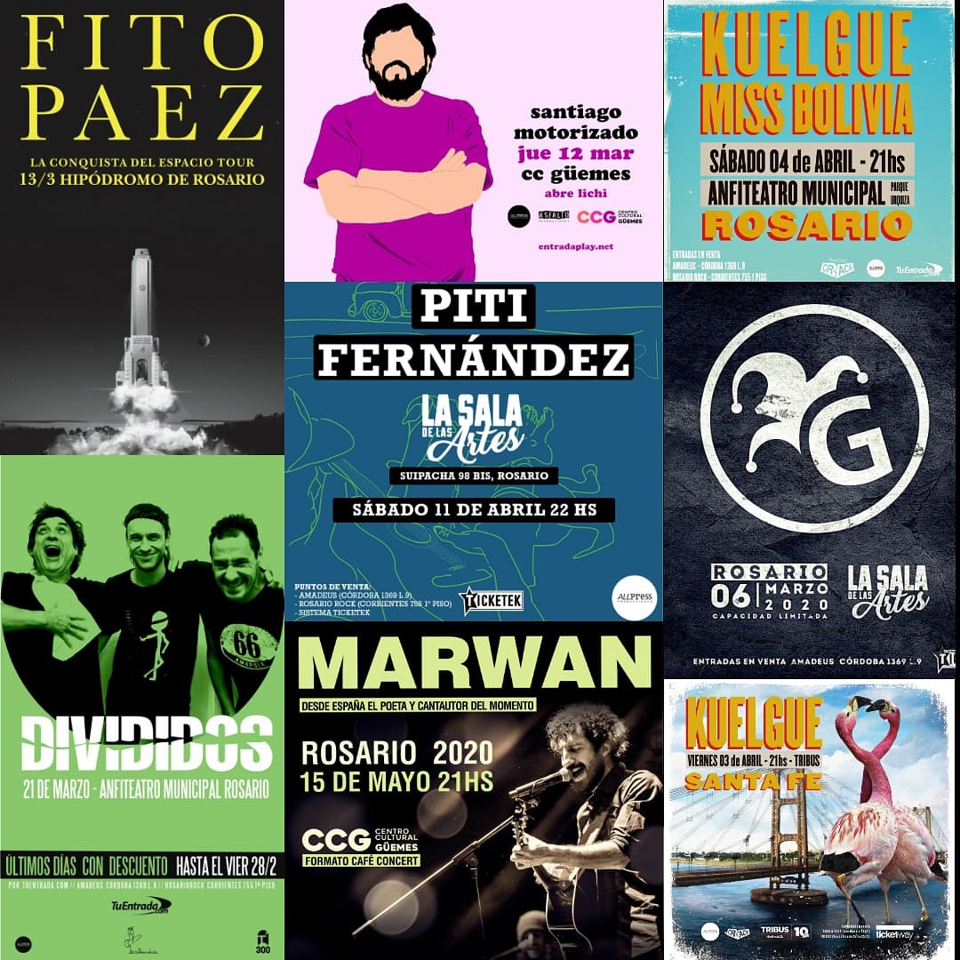 maiaprensa's tweet photo. La agenda de @allpressrosario sigue sumando propuestas
📅Marzo:
- vier 6: Guasones
- juev 12: Santiago Motorizado
- vier 13: Fito
- sáb 21: Divididos

📅Abril:
- vier 03: El Kuelgue en Santa Fe
- sáb 04: El Kuelgue + Miss Bolivia
- sáb 11: Piti Fernández
📅Mayo:
- vier 15: Marwan https://t.co/tRCd2s4fQw