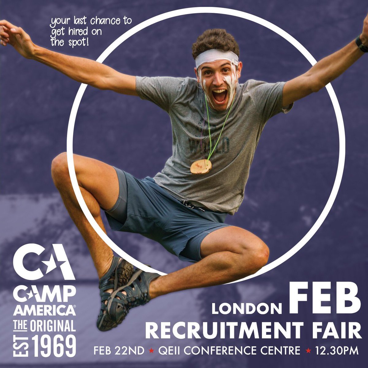 LvcyCA's tweet photo. This is your LAST CHANCE to get hired on the spot by one of 95+ camps attending Camp America's FINAL recruitment fair for summer 2020. Turn up, meet the camps and get your summer sorted in a single day. Find out more and sign up; 

https://t.co/Au4O0X7Nfb https://t.co/4hygmuR6Hg