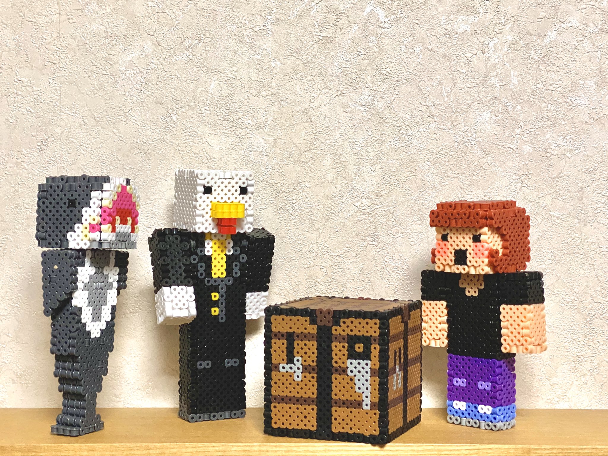 Sappoi さっぽい 立体アイロンビーズ Twitterissa アイロンビーズでよく一緒に遊ぶフレンドさんのminecraftのスキンを作ってみました 特にyumugi先生の髪型が可愛く出来たので みんな見てほしい アイロンビーズ 立体アイロンビーズ パーラービーズ マインクラフト Sappoi さっぽい 立体アイロンビーズ Twitterissa アイロンビーズでよく一緒に遊ぶフレンドさんのminecraftのスキンを作ってみました 特にyumugi先生の髪型が可愛く出来たので みんな見てほしい アイロンビーズ 立体アイロンビーズ パーラービーズ マインクラフト