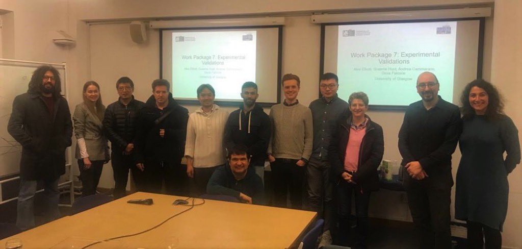 MUFFINSresearch's tweet photo. @MUFFINSresearch project today had 4th academic meeting at @UofGlasgow on #multiphase flow-induced #vibration in #pipeline &amp; #riser with #CFD #experiment #modelling. Thanks to @ImperialChemEng, @UniofNewcastle @AMCG_Imperial, @UofGlasgow, FlexNARA @LKahouadji https://t.co/r4G3sHgsvp