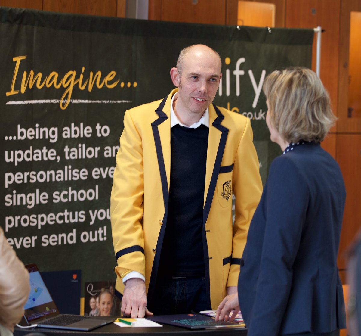 KYAEducation's tweet photo. Huge thanks to @LibrisUnify, whose brochure personalisation service has created our #KYAEducation conference programmes. Do speak to them over lunch about how a tailored approach may work for your prospectus or other materials. https://t.co/Wy9rk94oER