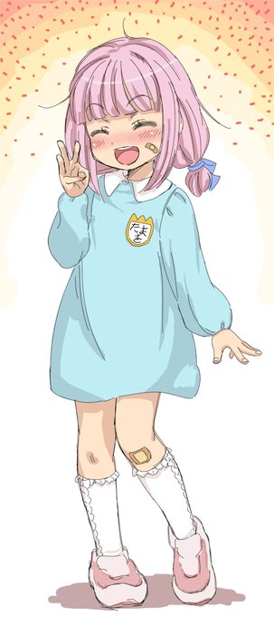 アニメ7話ラストのいろはちゃん幼児に見えるよね。

いろはちゃんは何歳かなー?
「よんちゃい!」
それはさんちゃいだねー
#マギレコ 