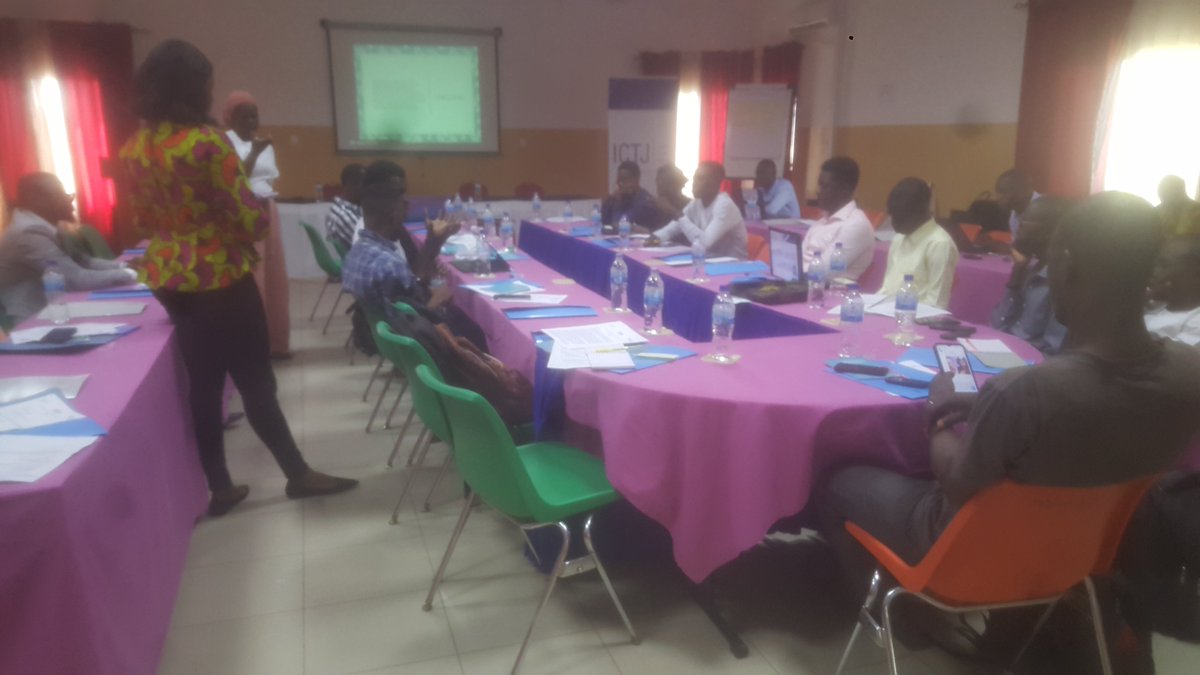 FantaSanneh2's tweet photo. Youth Roundtable Meeting on the work of the Truth Commission by #ICTJ #ONOV https://t.co/LzBEpO4IPn
