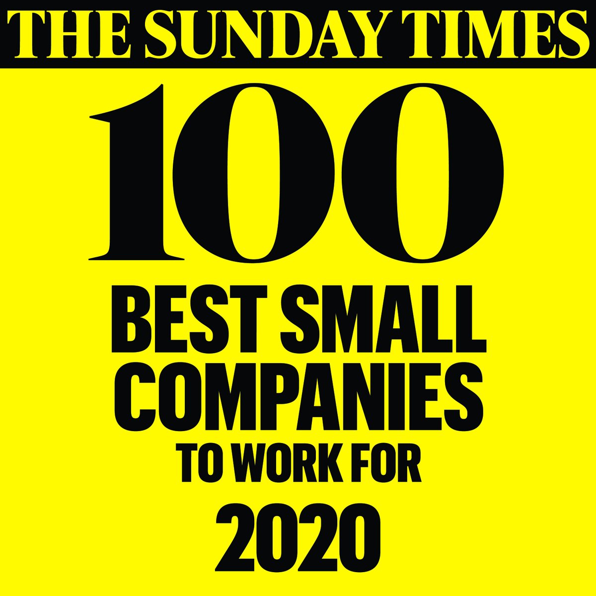 ClarionLaw's tweet photo. It’s official! We are #8 in the Sunday Times 100 Best Small Companies to Work for 2020 and we have been awarded a 3-star accreditation - the highest standard of workplace engagement. Congratulations to all the other companies that claimed a spot!@bestcompanies #BestCompanies2020 https://t.co/p5mAQHMbXW