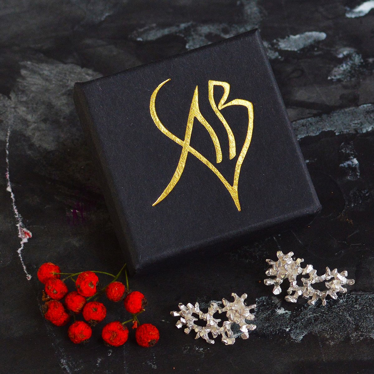 Stardust in silver or gold vermeil annikaburman.com/collections/ga… #jewellery #jewelry #stardust #earrings #handmade #collections #design #designer #contemporary #style #slowfashion #details #accessories #gifts #gold #silver #Thursday #thursdayvibes #London #space #inspired #inspiration