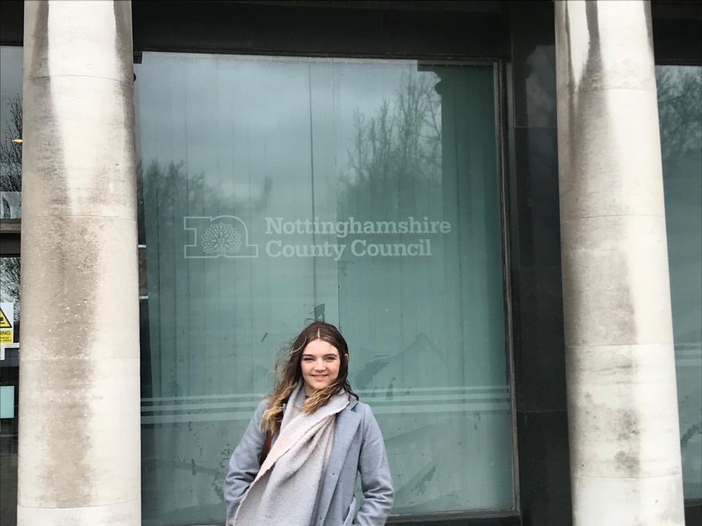Digi_Northants's tweet photo. 🗣 Lucy Cox from @mycountycouncil’s digital team presented at the @GranicusUK digital transformation event at @NottsCC today on social care transactions

⭐️ Lucy previously starred in our first digital careers video alongside @explawrence

🎥 https://t.co/klH9CxYUkf

#TechWomeNN https://t.co/lDIXDdMtrb