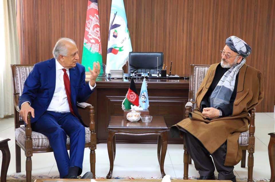 Met with @US4AfghanPeace today at the @AfghanistanHPC to talk about the latest updates on the #AfghanPeaceProcess and the Electoral Coup operated by the @AfghanistanIEC.