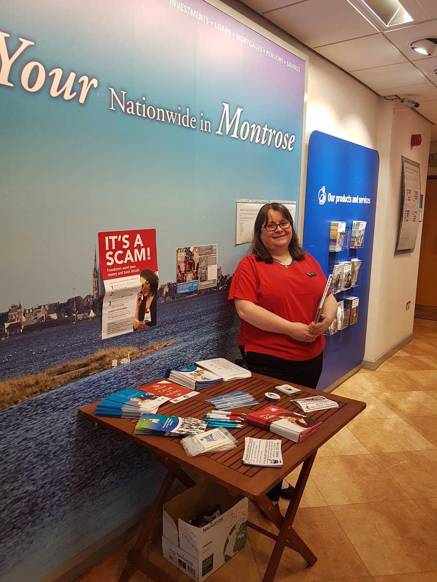 Today is National Adult Protection Day which aims to raise awareness of signs that an adult may be at risk of harm. Nationwide, Montrose have set up a stall in branch to help raise awareness. Everyone welcome to pop in for more information.

#ScamAware #TakeFive #Tell2
