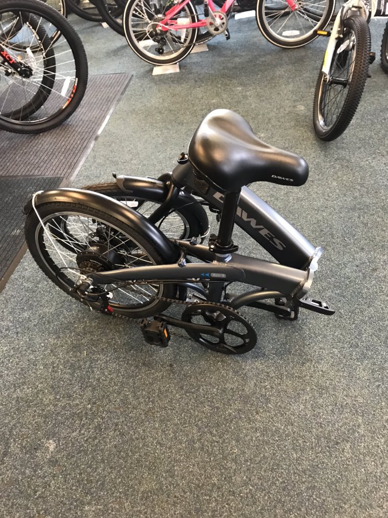 dawes folding electric bike